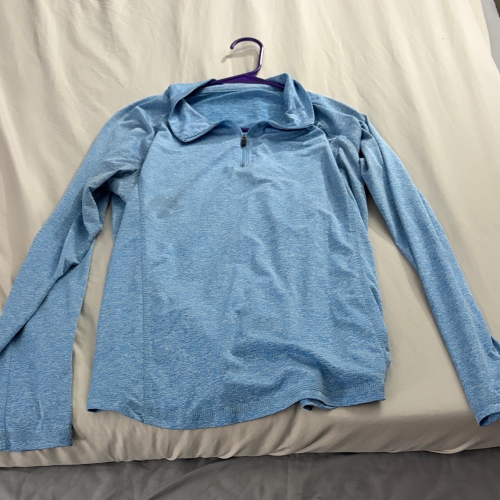 Light Blue Long Sleeve Pullover